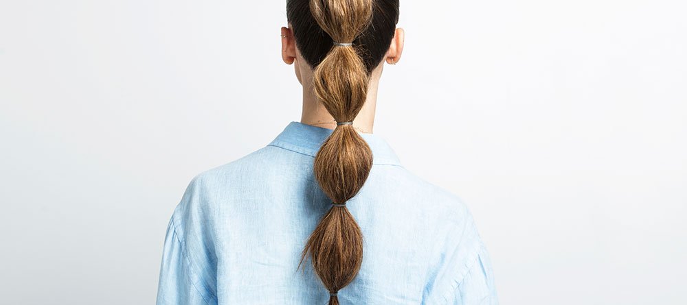 Modelo con coleta bubble.